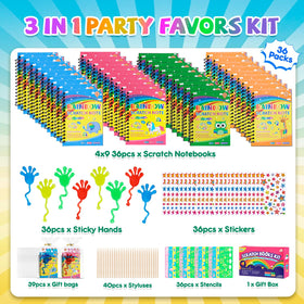 JMMICO stretchy sticky hands for mess-free sensory fun.