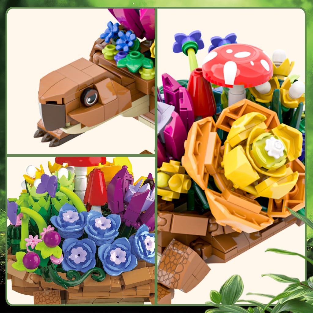 JMYZBD Turtle Planter on desk enhances workspace ambiance.