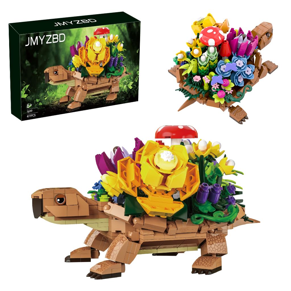 JMYZBD Sea Turtle Succulent Planter Assembly for stylish home decor with maintenance-free greenery.