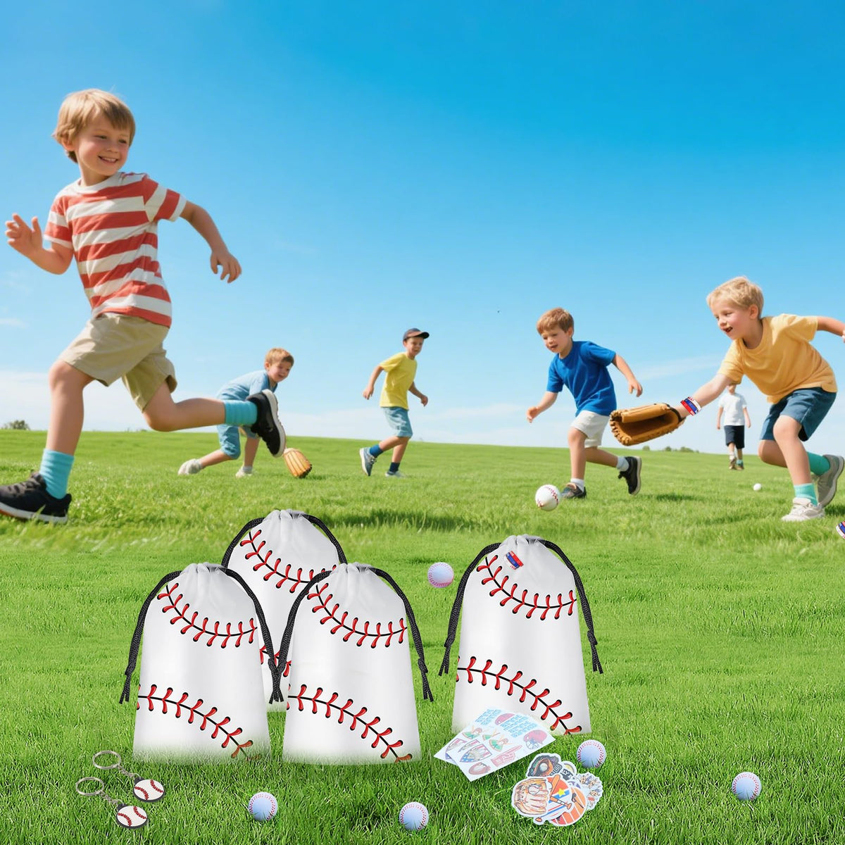 JNYLYFC baseball sticker sheets for DIY decor and rewards