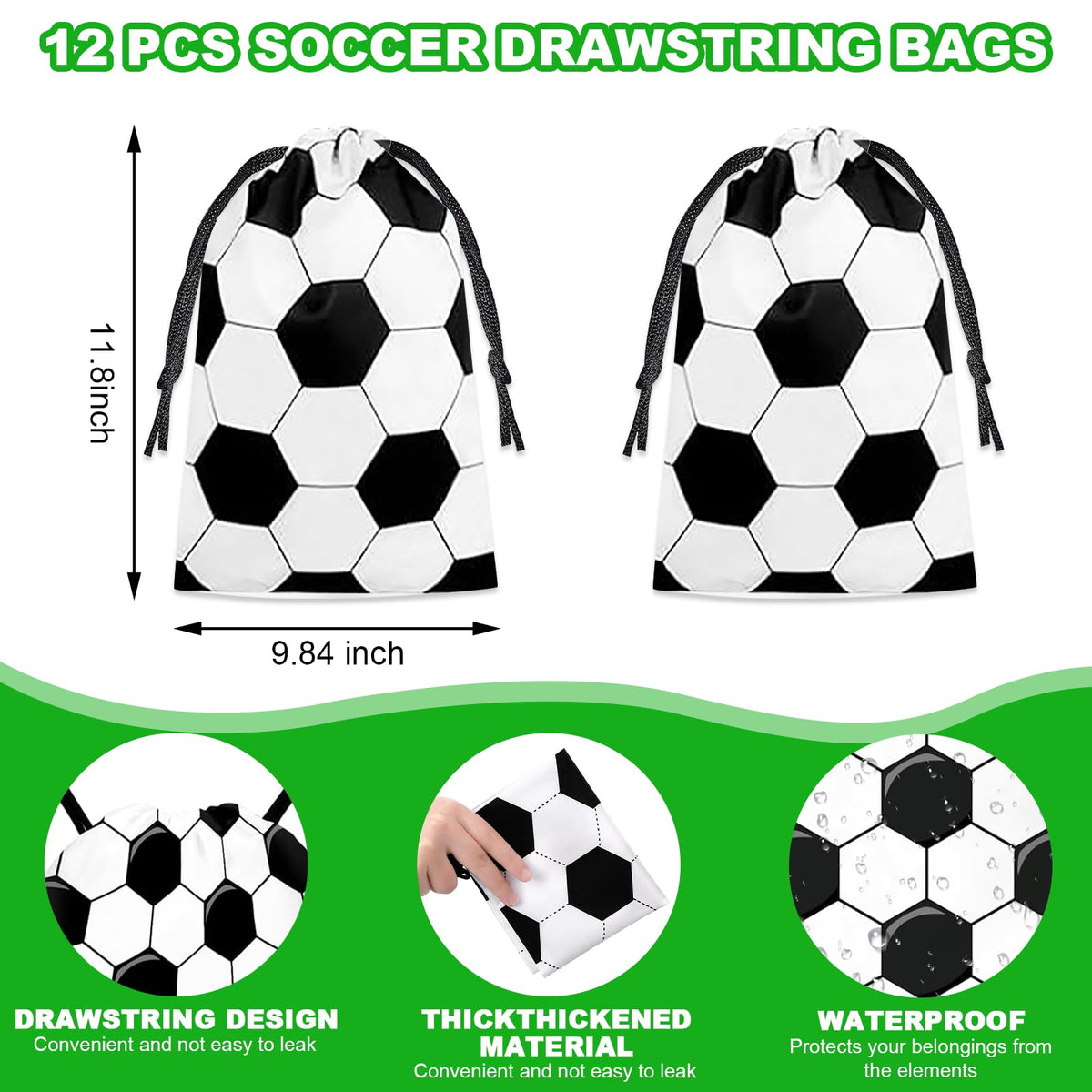 JNYLYFC mini soccer ball included for interactive prize games.