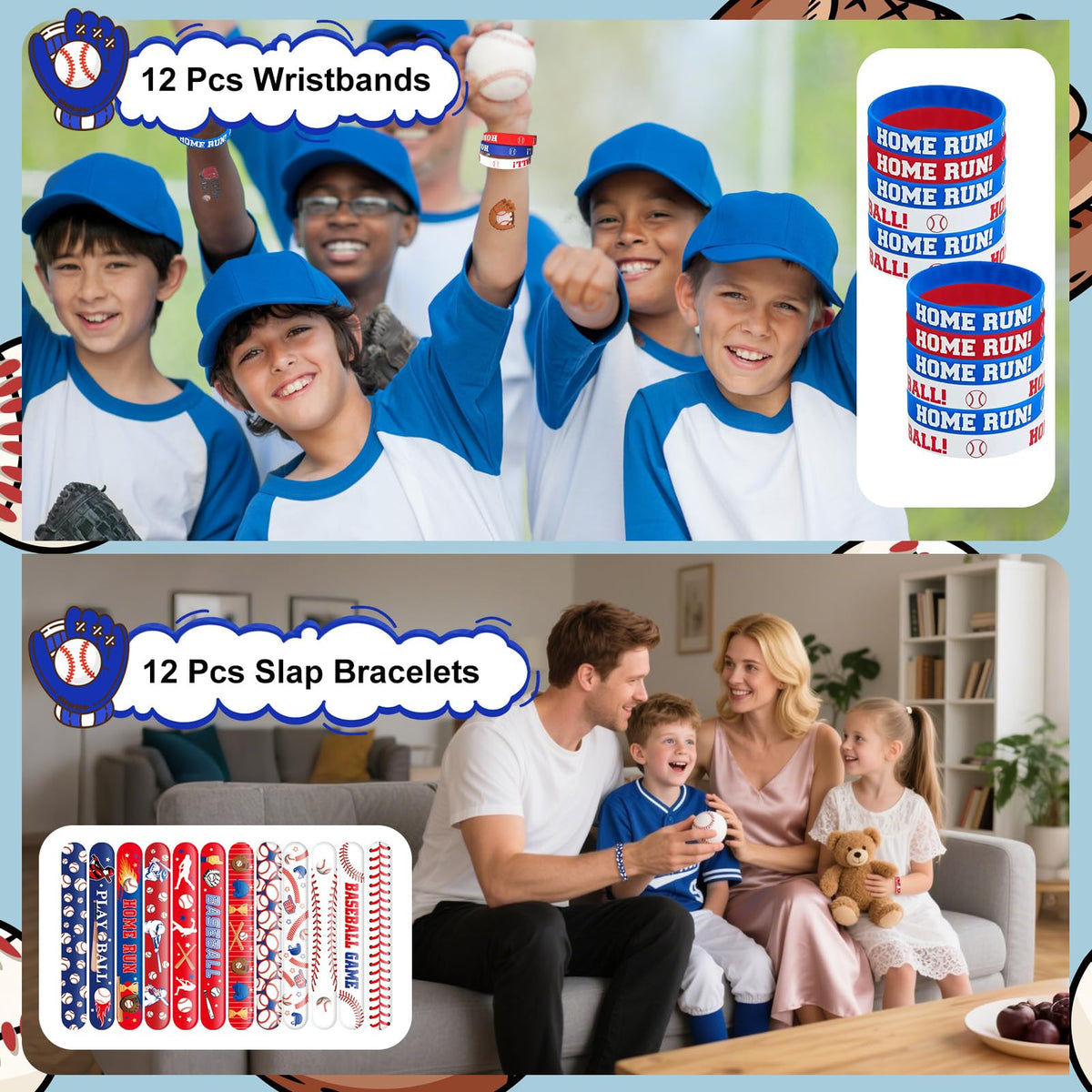 JNYLYFC slap bracelets fun interactive wearables for fans