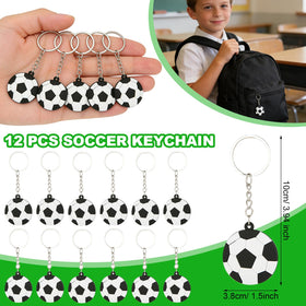 JNYLYFC durable soccer keychains as keepsakes for attendees.