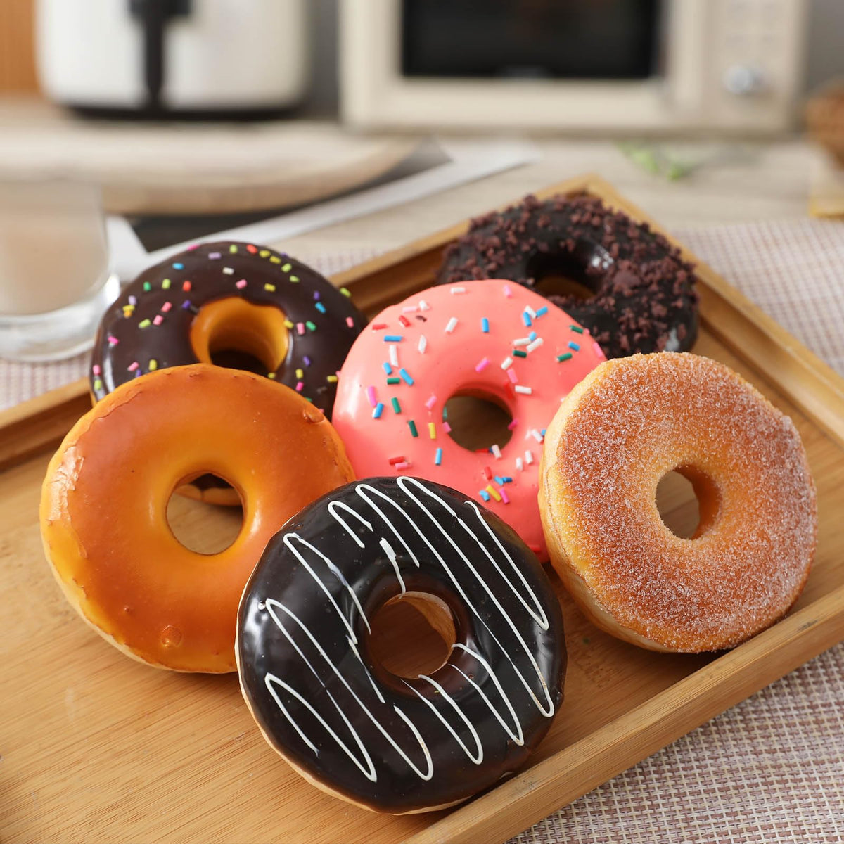 Joeabor fake donut 6 pack gifts for artsy crafters and hosts