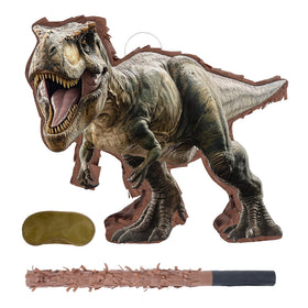 JOARHONAL dinosaur pinata front view showing vibrant colors for party decor.