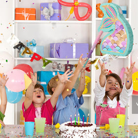 JOARHONAL Mermaid Tail Pinata durable materials ensure lasting party entertainment.