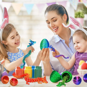 JOD dragon egg with crystal dragon inside, ideal Easter surprise and collectible