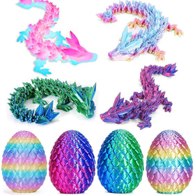 JOD Dragon Eggs with vibrant outer shells for eye-catching display and playful discovery