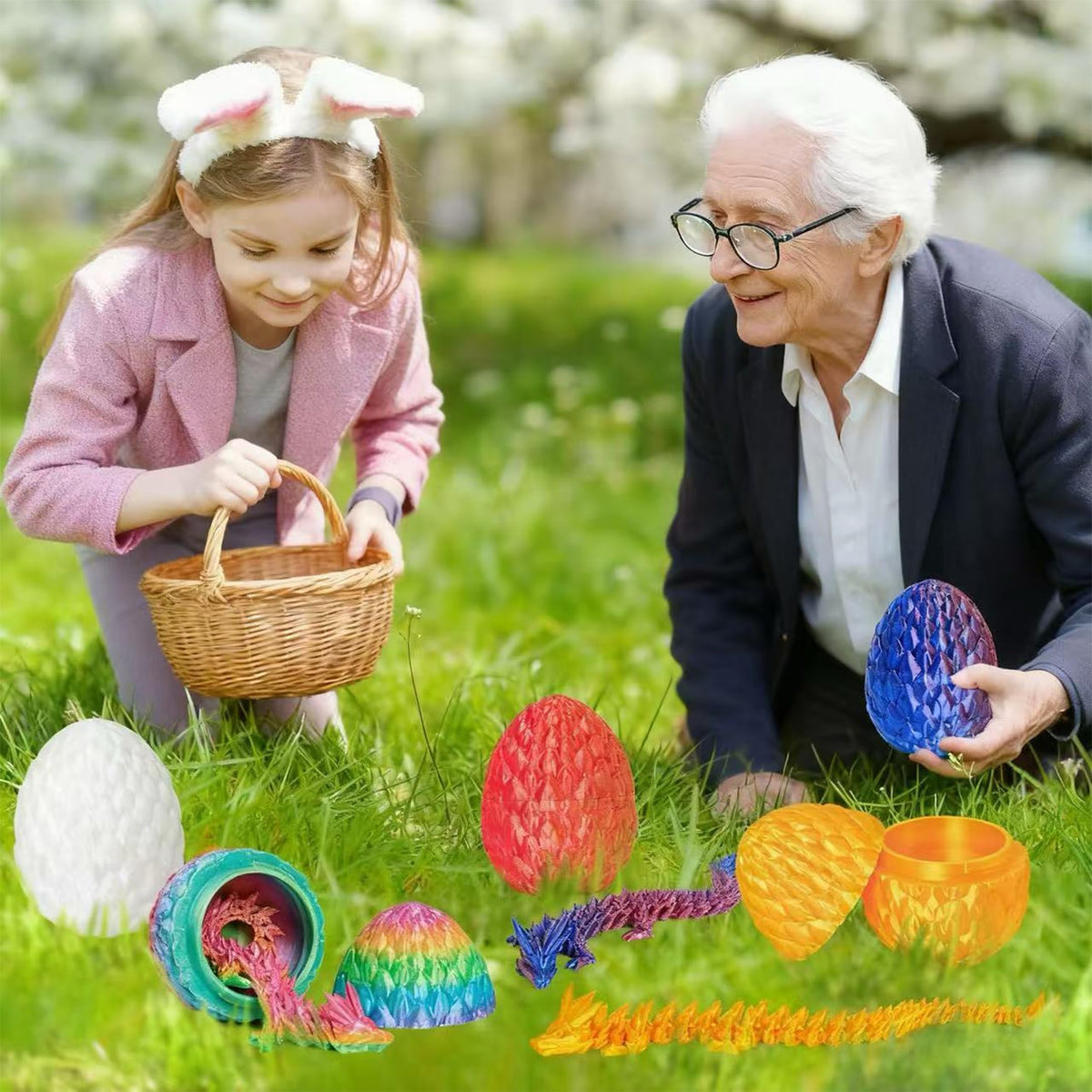 JOD Easter surprise eggs perfect for egg hunts and party favors.
