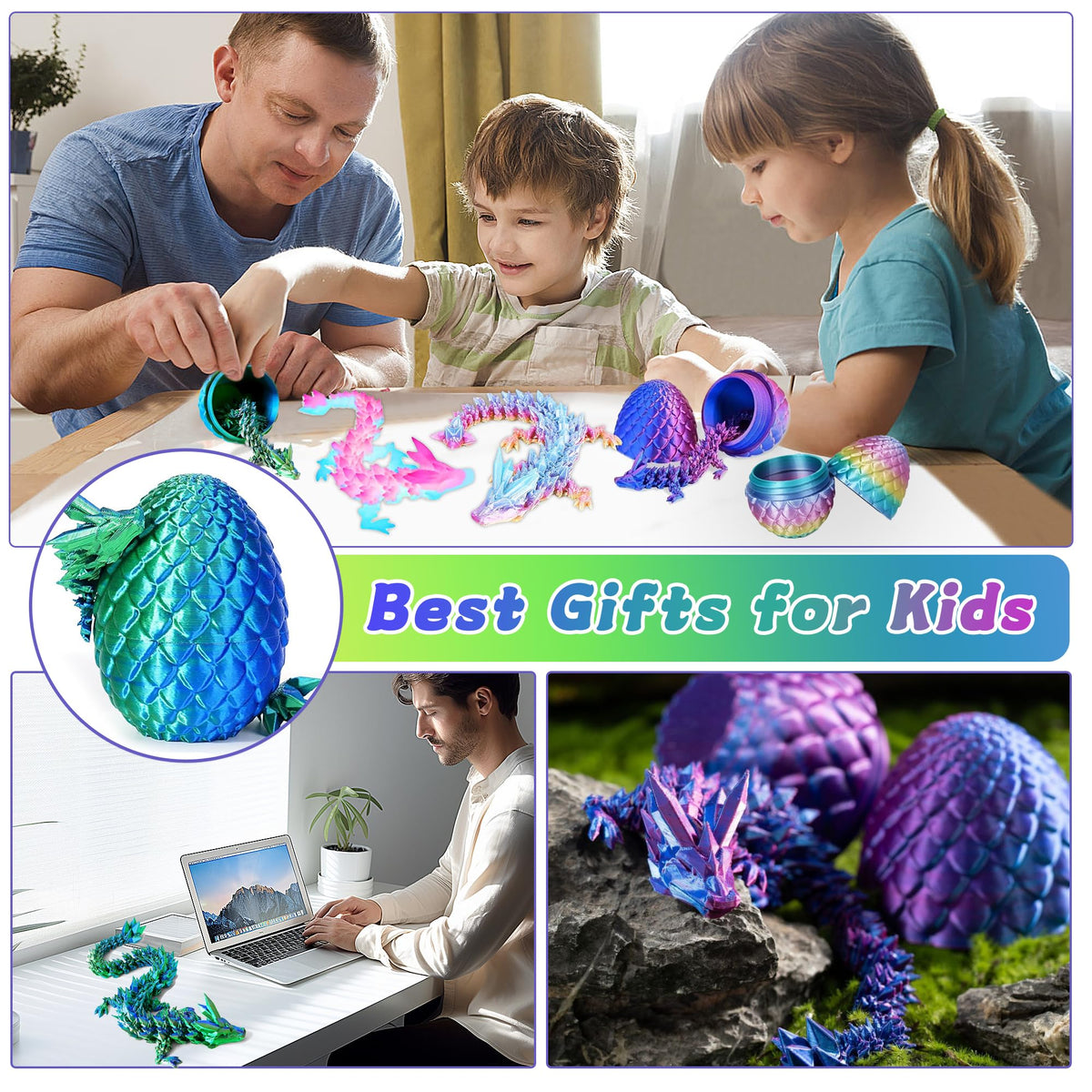 JOD gift set dragon eggs perfect for Easter hunts and collectors
