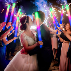 JODOUEEIR wedding glow sticks enhance reception ambience with durable foam