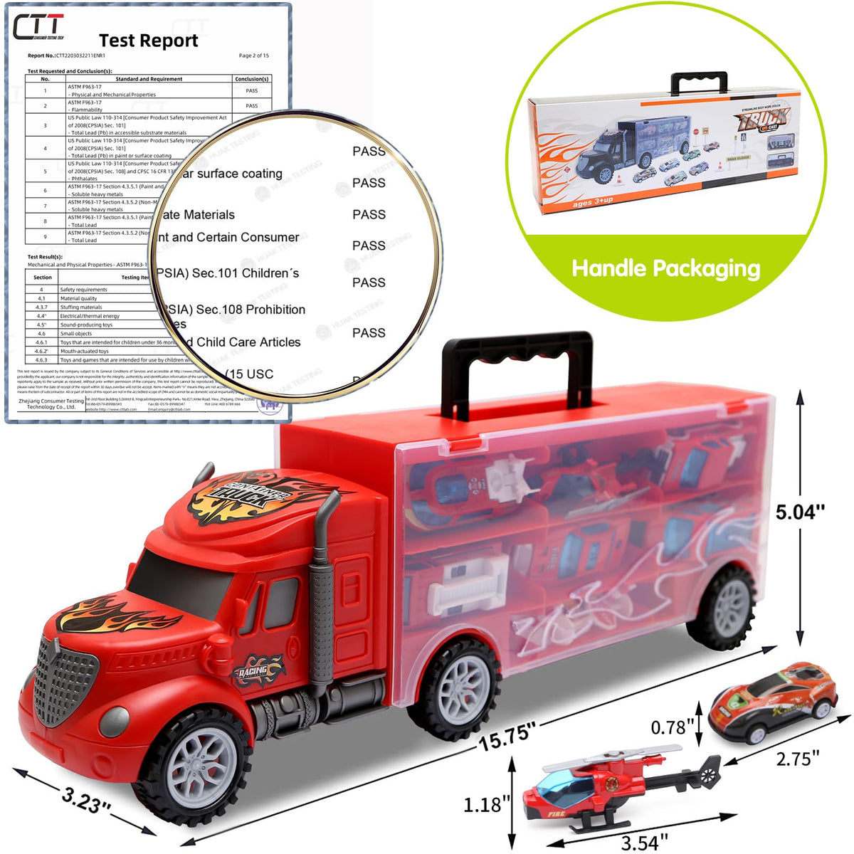JODUDLR 12-in-1 vehicles truck toys provide versatile configurations for creative storytelling.