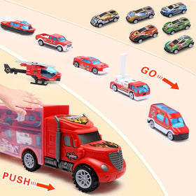 JODUDLR carrier truck set promotes sharing and cooperative play.