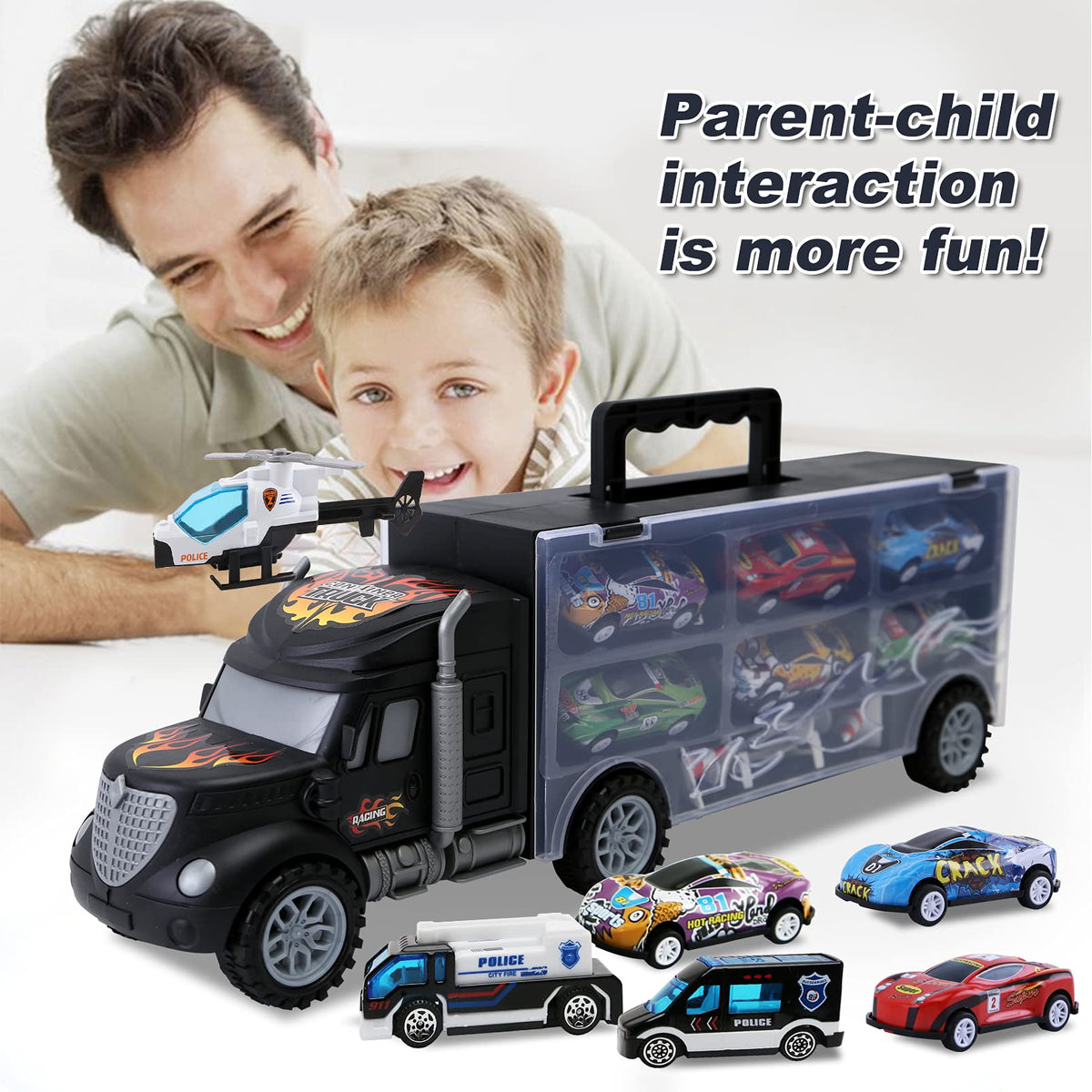 JODUDLR durable ABS construction ensures lasting durability for rough-and-tumble play