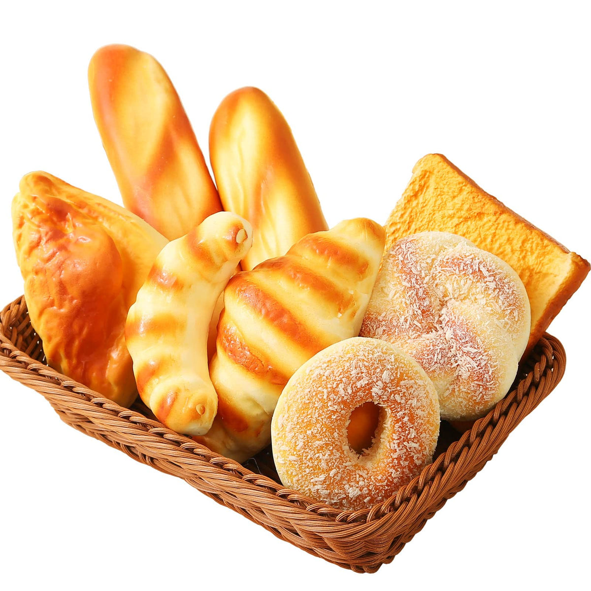 Joeabor artificial croissant for elegant bakery display and tabletop styling.