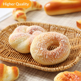 Joeabor crusty loaves props designed for safe handling and reuse.