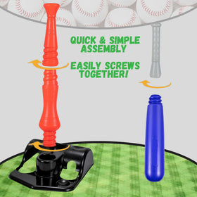 JOEY'Z Tball Set lawn setup shows compact family activity.