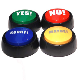 Joffreg sound buttons Yes closeup ideal for enthusiastic agreements in light moments.