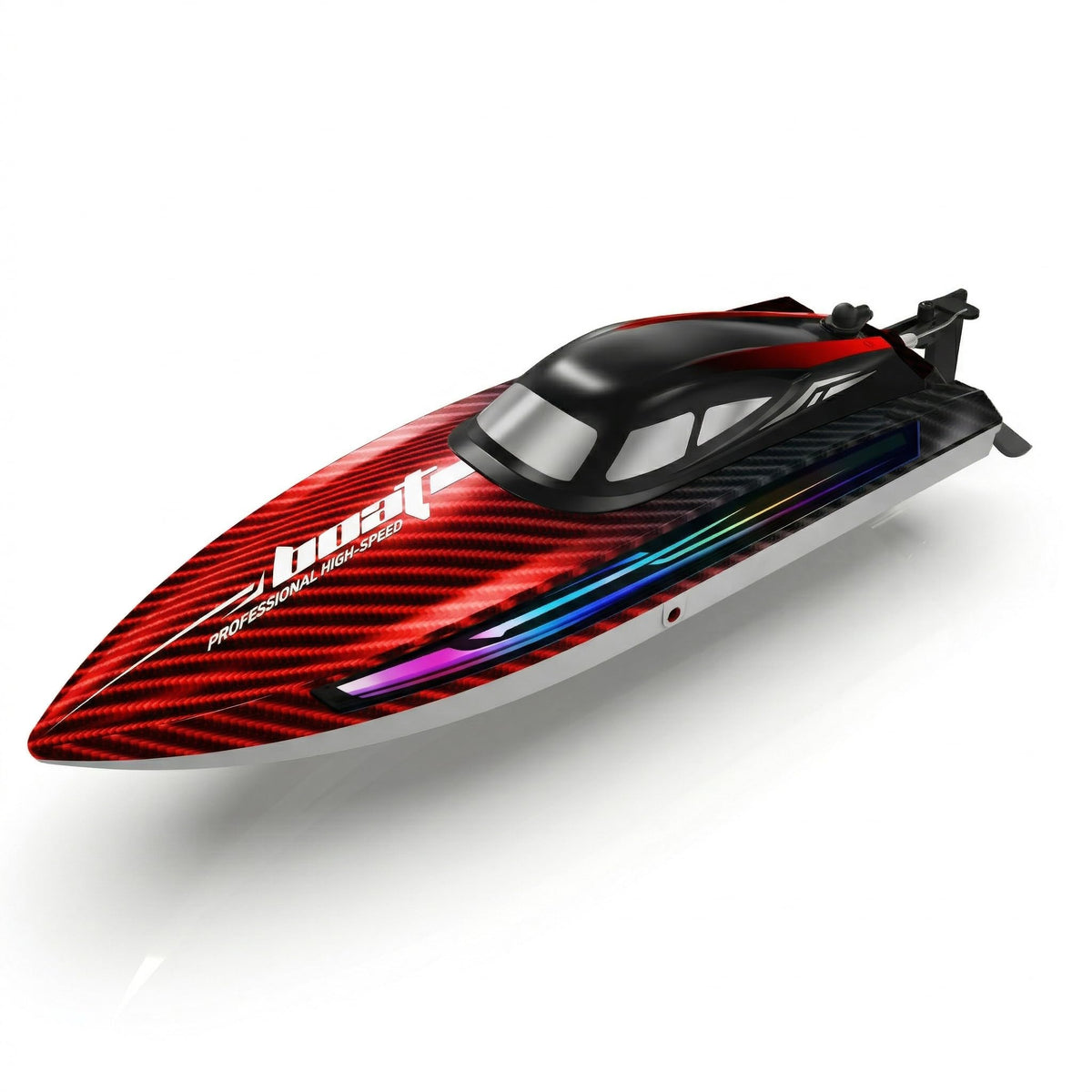 Jogpun 30KMH RC Boat front view showing speed-ready hull