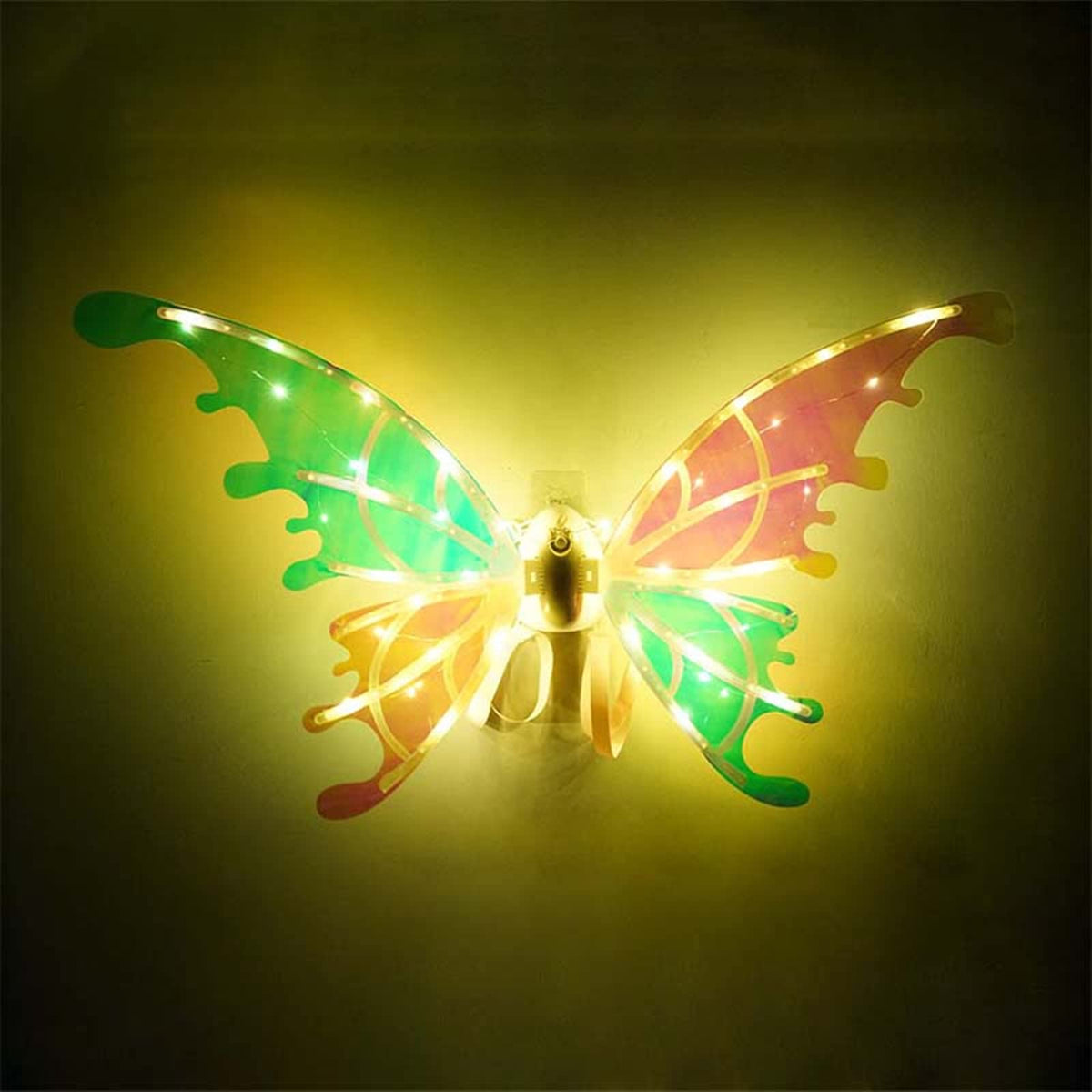Johehe fairy wings for dress-up and nighttime imaginative play at events