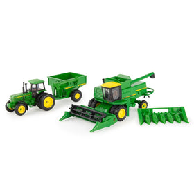 John Deere 1/64 scale tractor 4555 detail for display and play