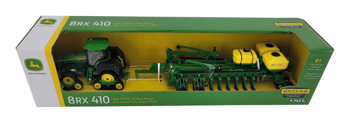 John Deere 1775NT planter folding feature for easy transport.