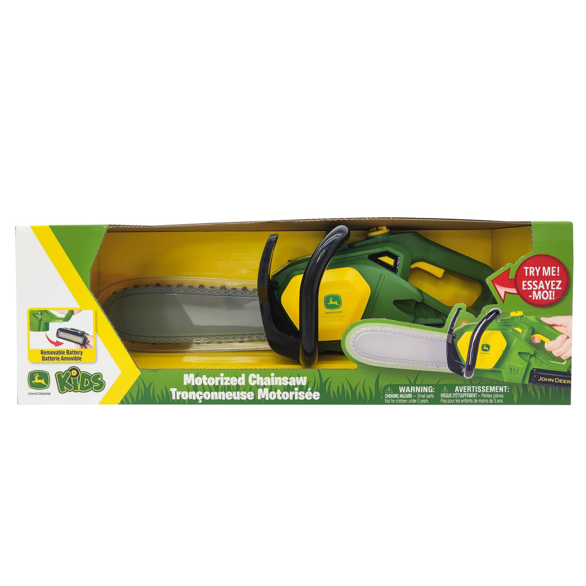 John Deere construction toy promotes imaginative play and fine motor skills
