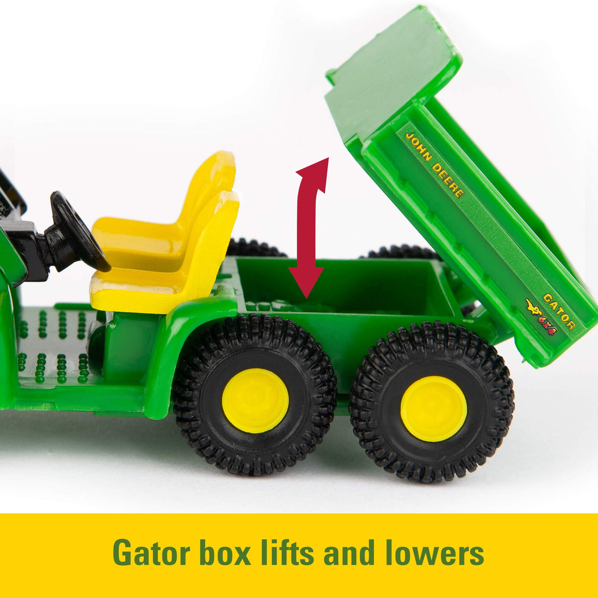 John Deere farm animals figures add friendly characters to every farming scene.