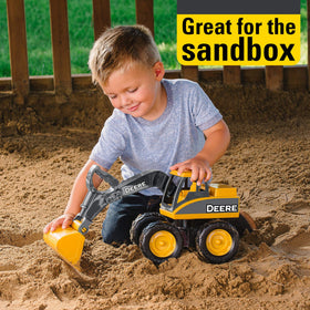John Deere frustration-free packaging keeps unboxing simple and kid-friendly.