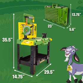 John Deere Kids Workbench easy assembly guide and instructions