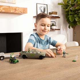 John Deere LP85796 1:32 scale playset inspiring creative outdoor adventures
