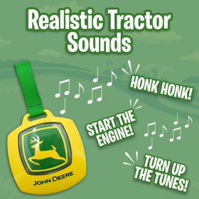 John Deere pop up tent signature graphics creating realistic farm ambiance