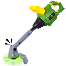 John Deere weed trimmer rotating blade for realistic pretend gardening play