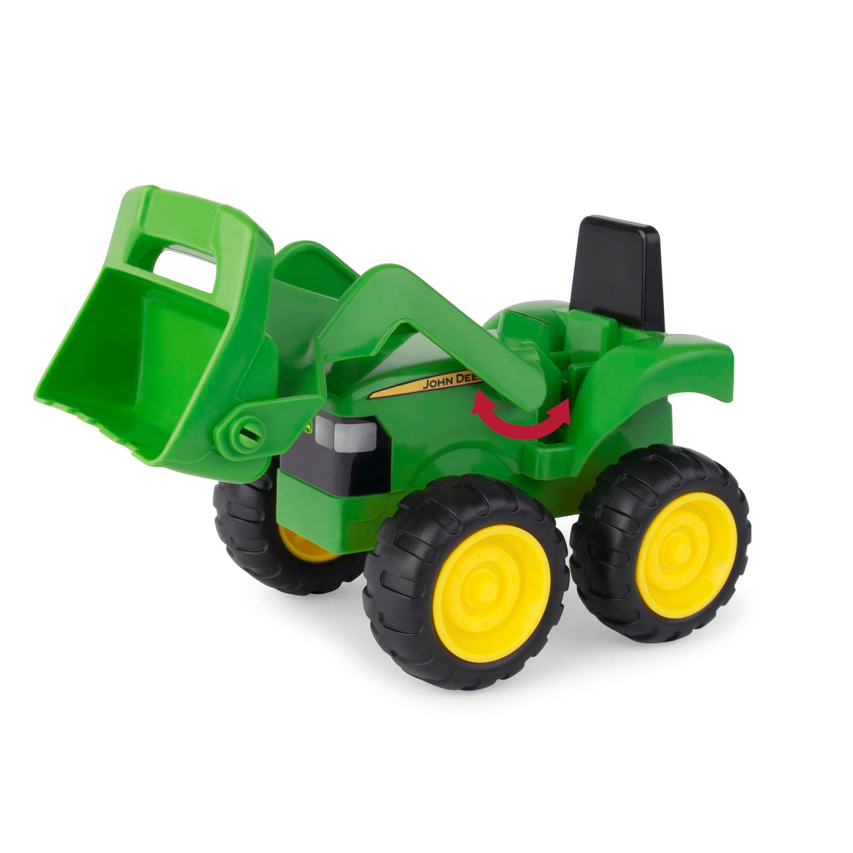 John Deere square bucket for building sand castles and carrying toys