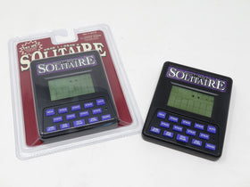 John N. Hansen Classic Solitaire control panel close-up with on/off and sound options