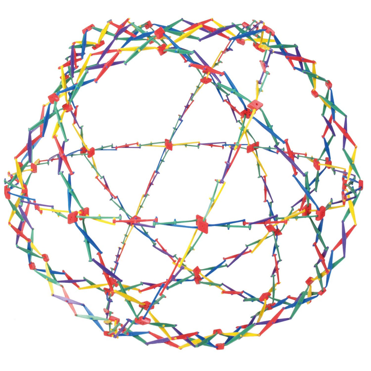 John N. Hansen Hoberman Sphere in compact form for easy storage.