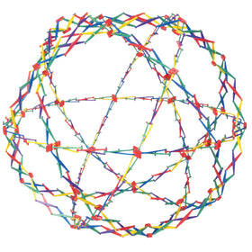 John N. Hansen Hoberman Sphere in compact form for easy storage.