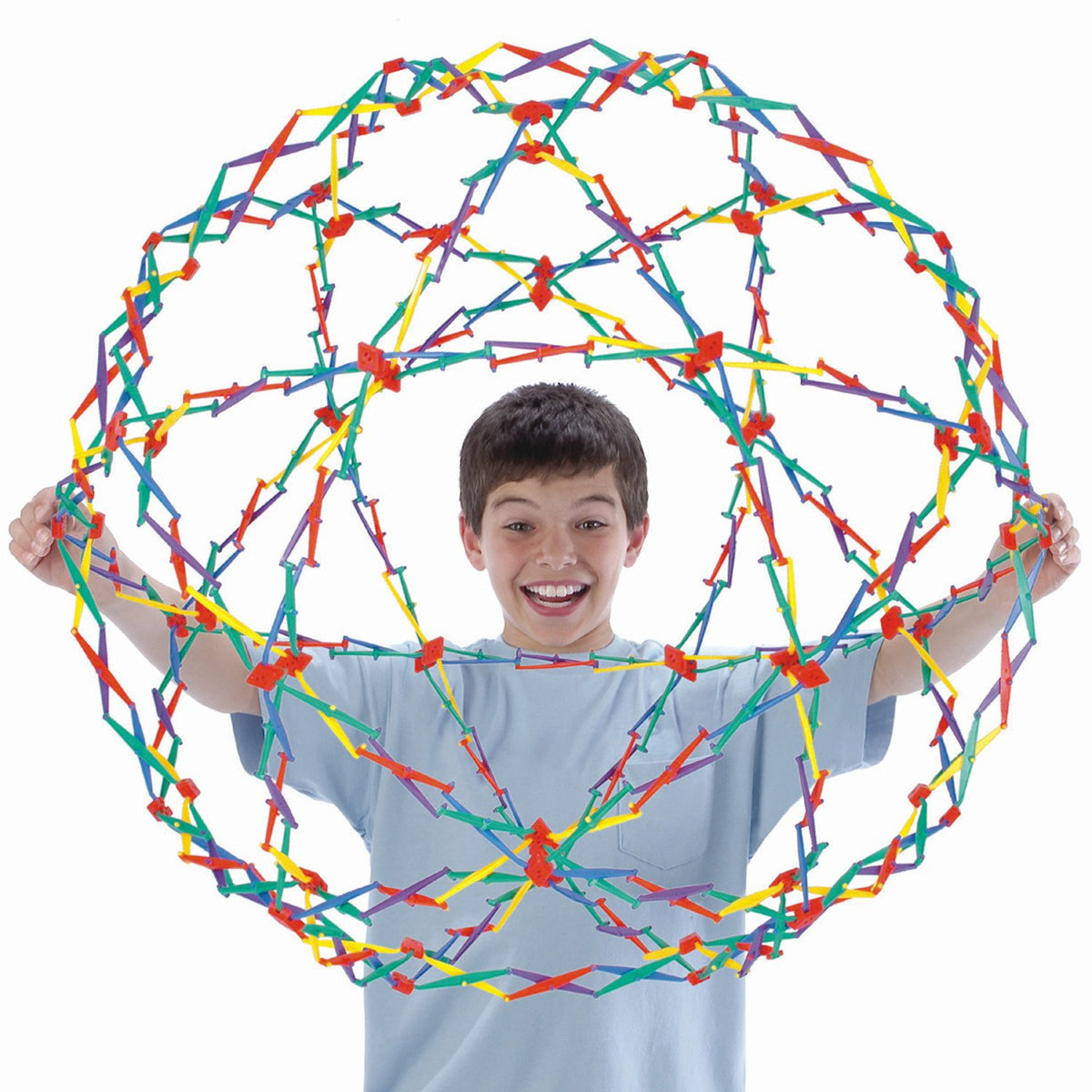 Pulley and educational booklet invite creative, hands on activities.