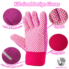 JOI MEW kid pink gardening tools set with DIY bookmark kits for crafts indoors