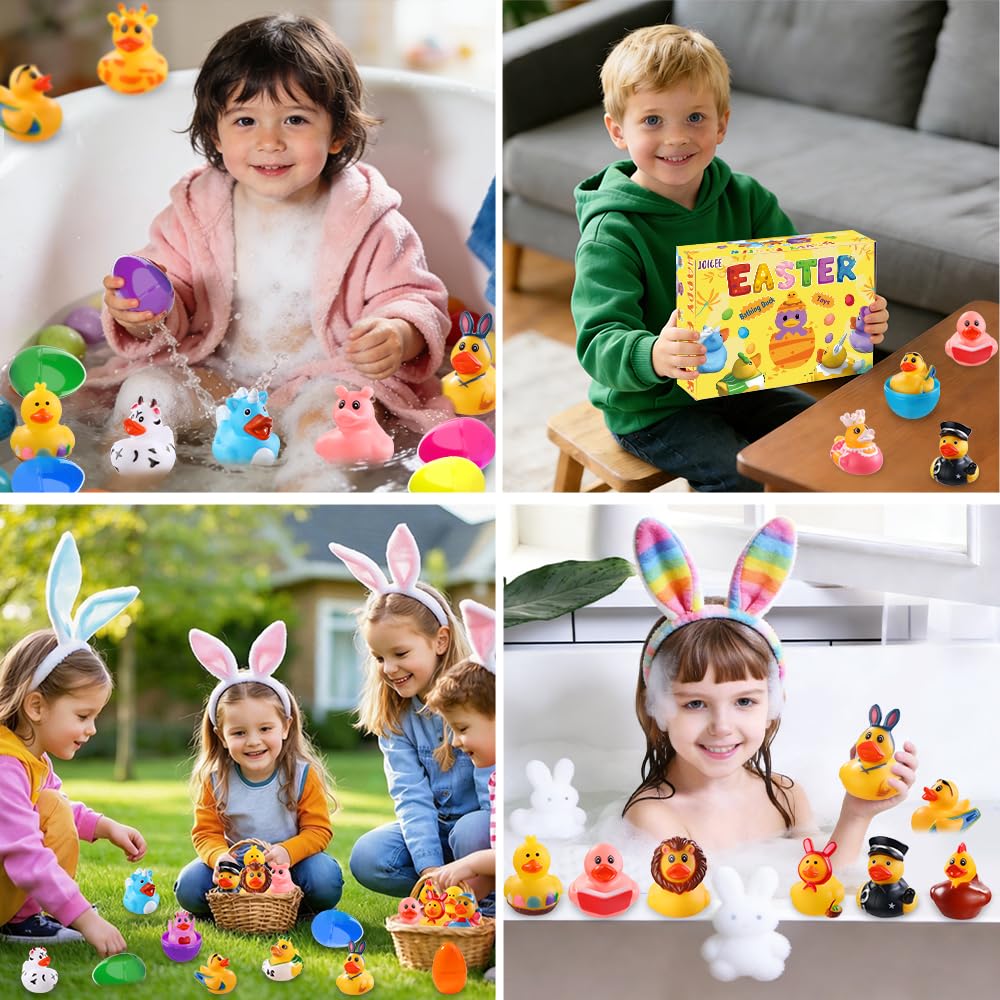 JOICEE versatile bath time and pool toys enhance sensory play sessions.