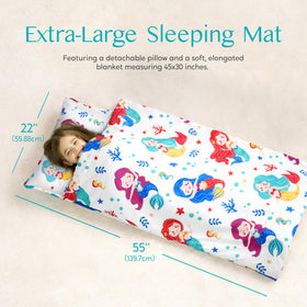 Joiedomi Toddler Nap Mat construction scene encourages creativity during rest