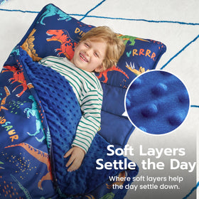 Joiedomi nap mat pillow is removable for customizable comfort.