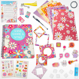 JOiFULi DIY Journal Set frames and stickers, easy embellishments for personalized pages.