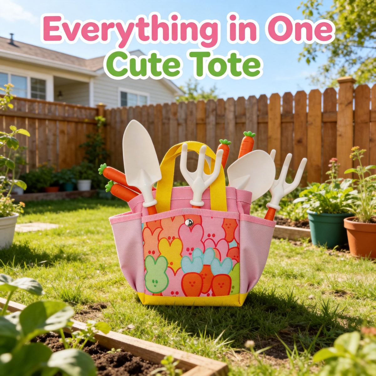 JOI MEW Easter gift set packaged for spring gardening fun