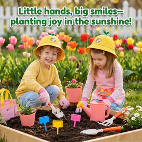 JOI MEW ergonomic carrot-handled tools fit small hands