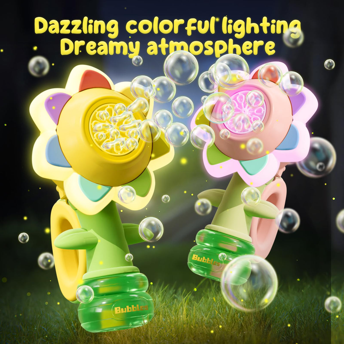 JOI MEW ten refill packs keep bubbles flowing during extended play.