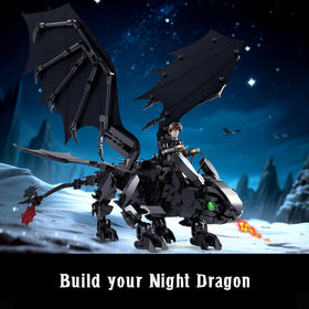 JOJO&Peach Night Dragon eyes glow for striking room decor.