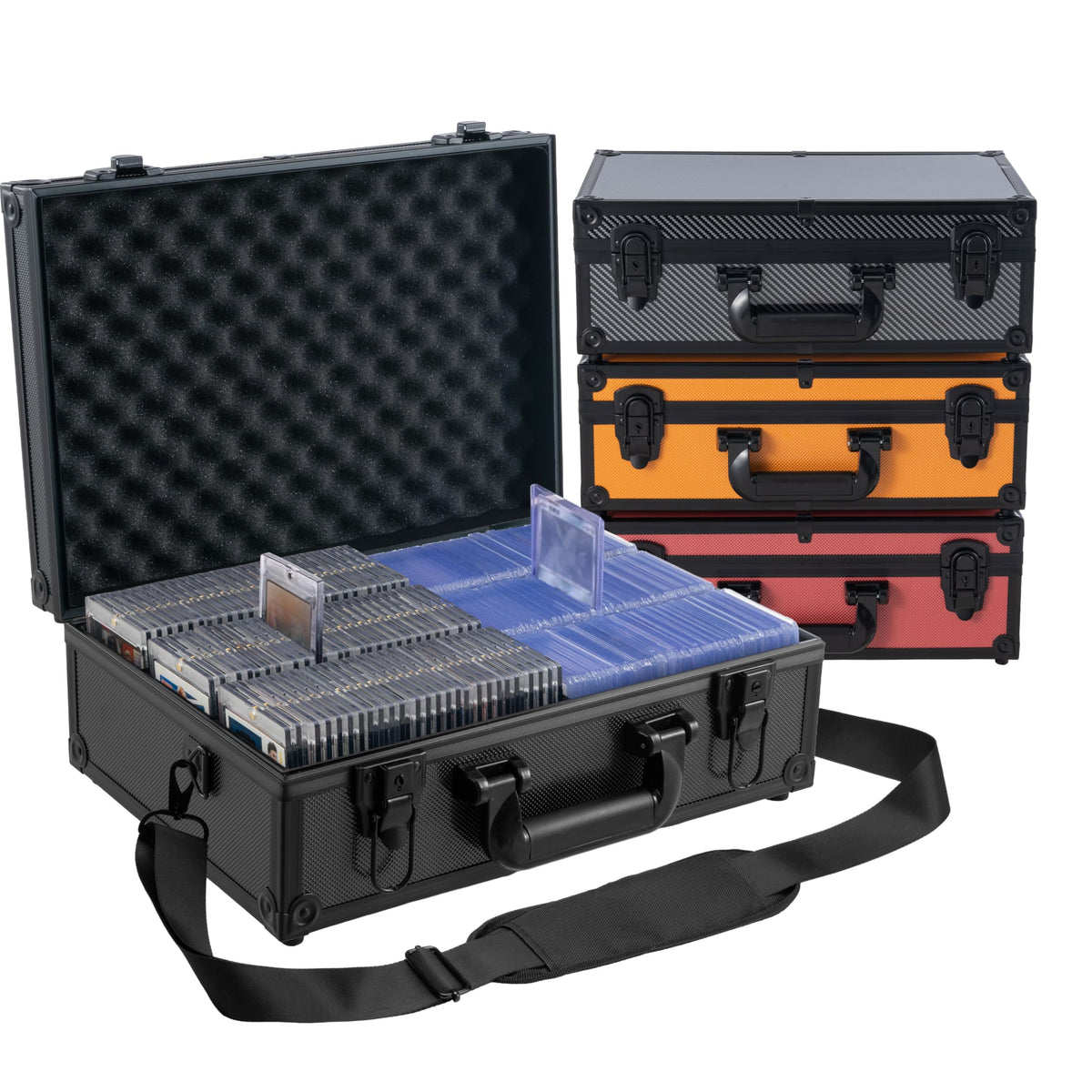 JOJOUP toploader storage box exterior in black for organized card storage