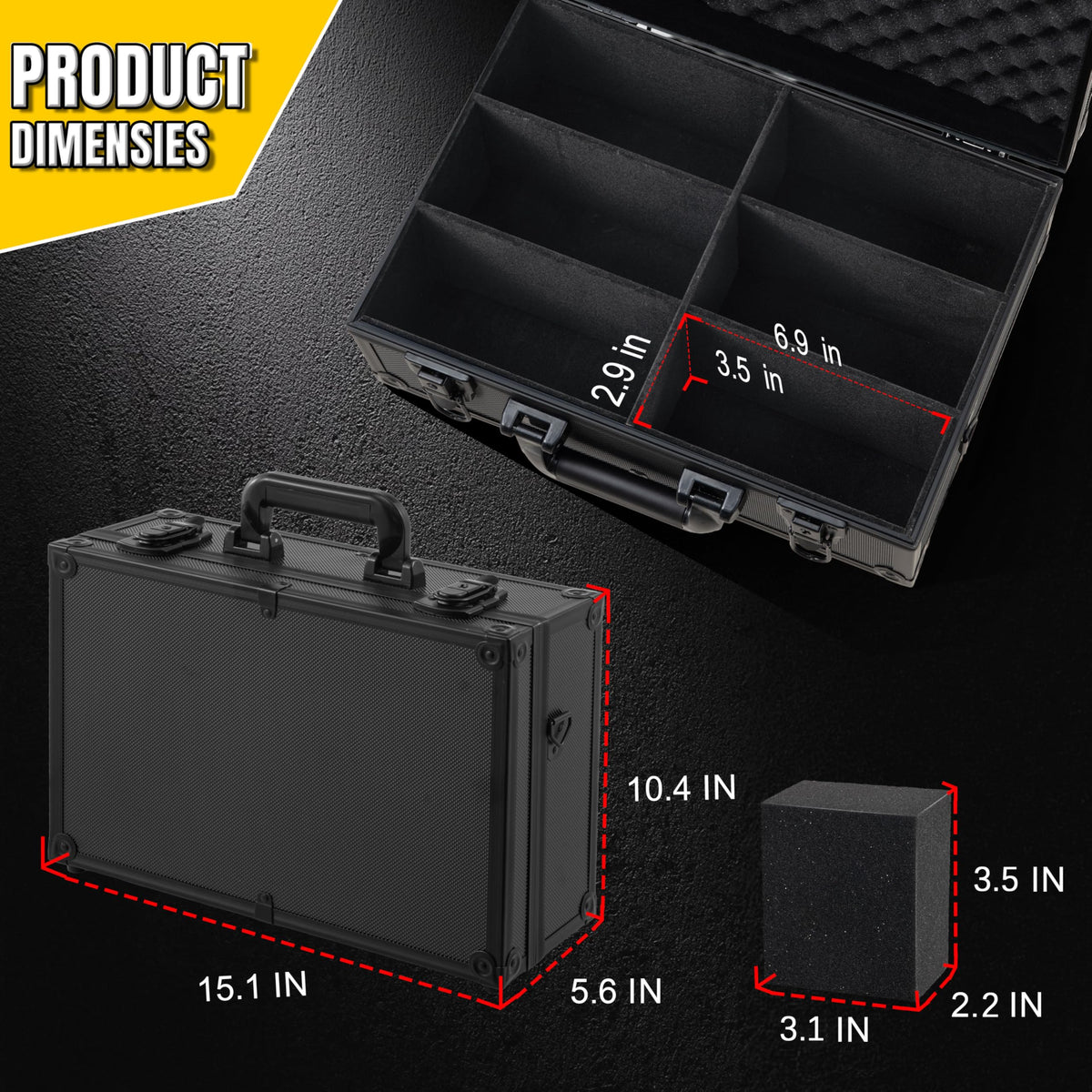 JOJOUP lock system close-up for travel protection of your collection