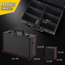 JOJOUP lock system close-up for travel protection of your collection